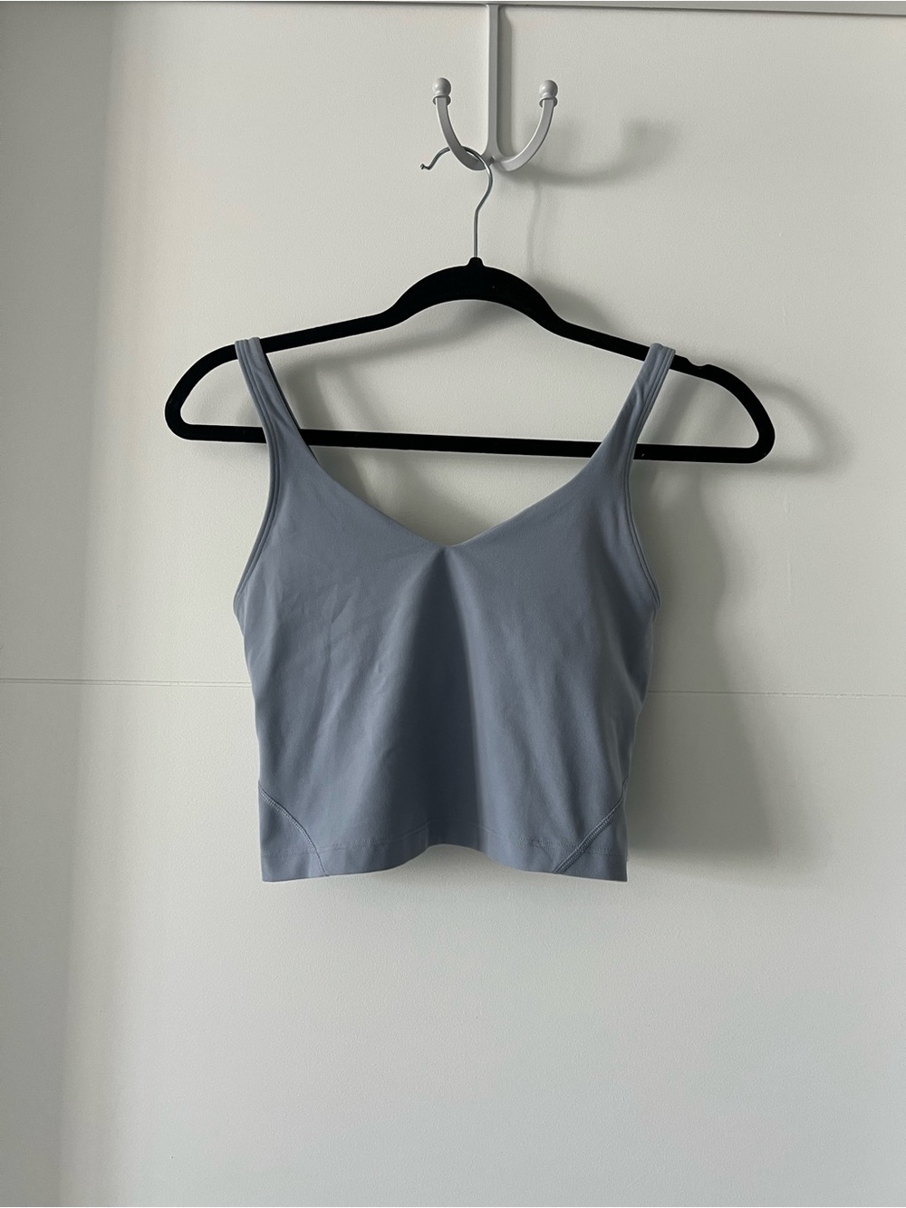 lululemon athletica align Light Blue Cropped Tank Top